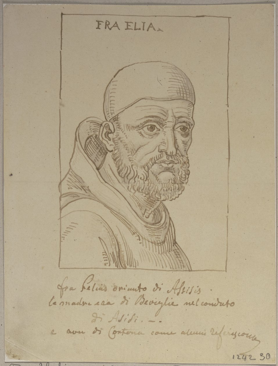 Da: Raccolta di schizzi e disegni preparatori, volume 2, foglio 111 da Johann Anton Ramboux