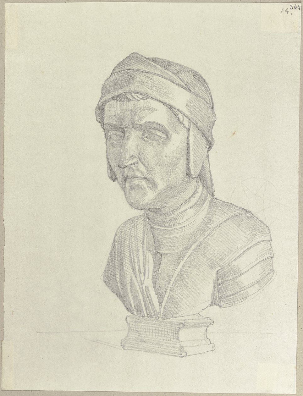 Da: Raccolta di schizzi e disegni preparatori, volume 2, foglio 25 da Johann Anton Ramboux