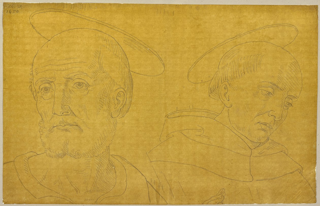 Da: Raccolta di schizzi e disegni preparatori, volume 7, foglio 72 da Johann Anton Ramboux