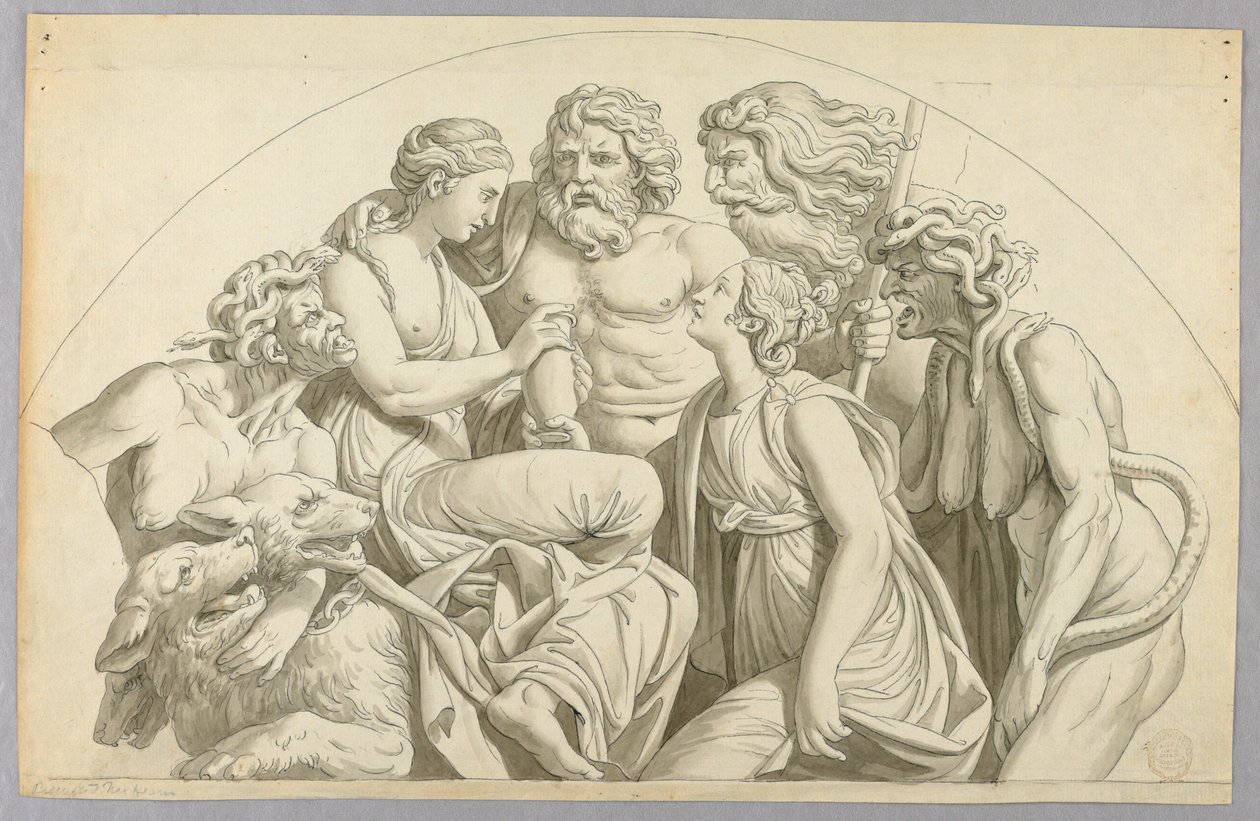 Psiche chiede a Proserpina di mettere un po