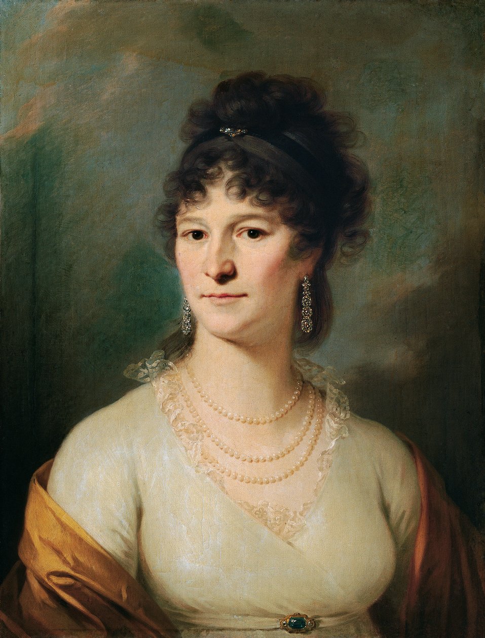Ritratto di una dama da Johann Baptist Lampi d. Ä.