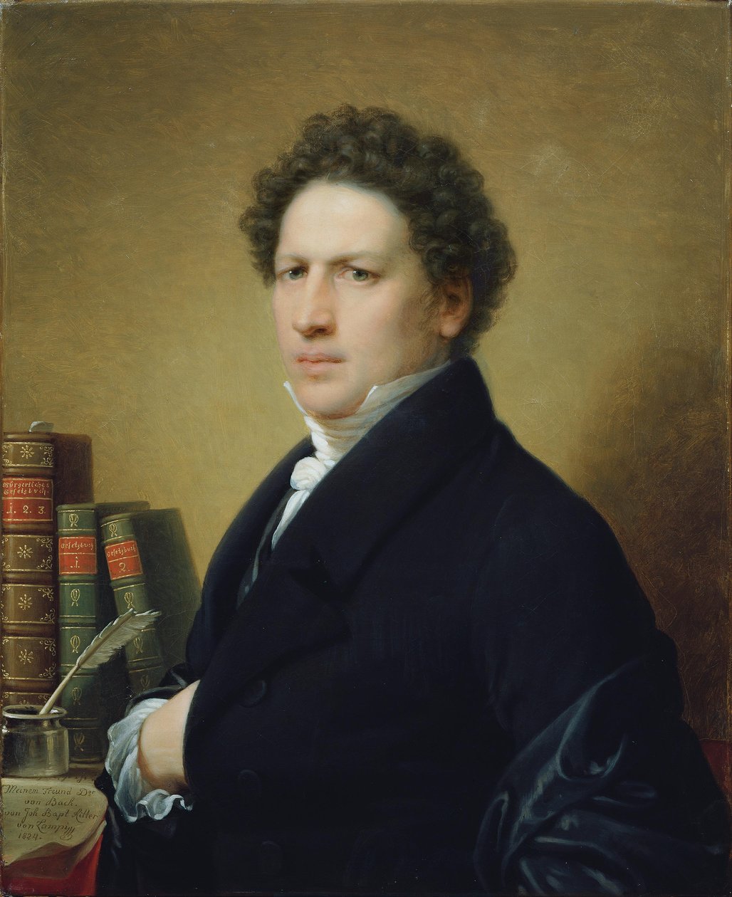 Dottor von Bach da Johann Baptist Lampi d. Ä.
