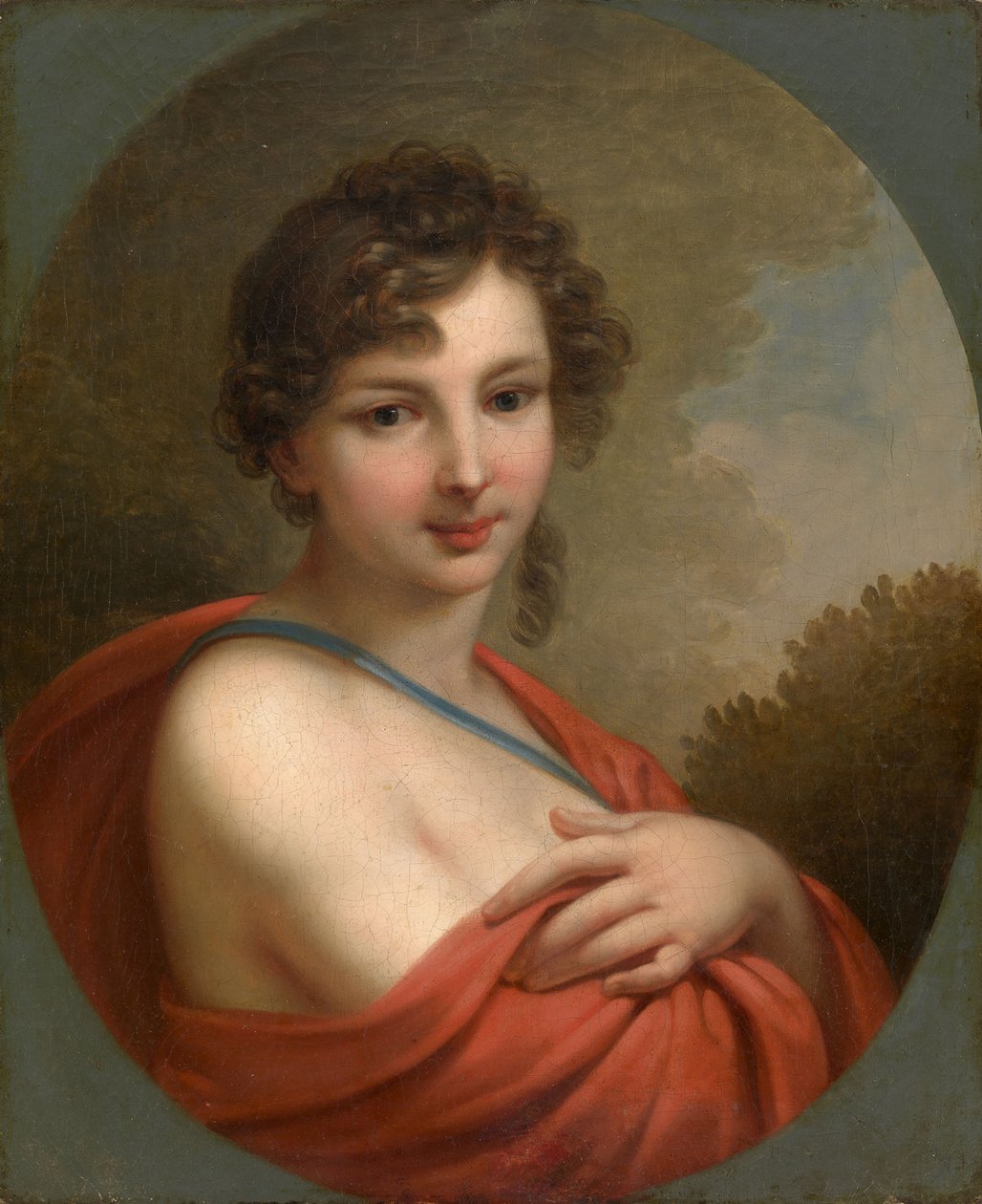 Ritratto di Yelena Naryshkina 1785-1855 da Johann Baptist von Lampi the Elder