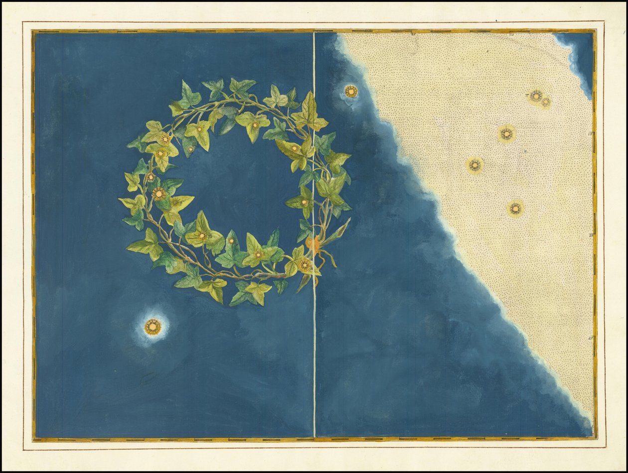 Johann Bayer - Corona Meridionalis da Johann Bayer