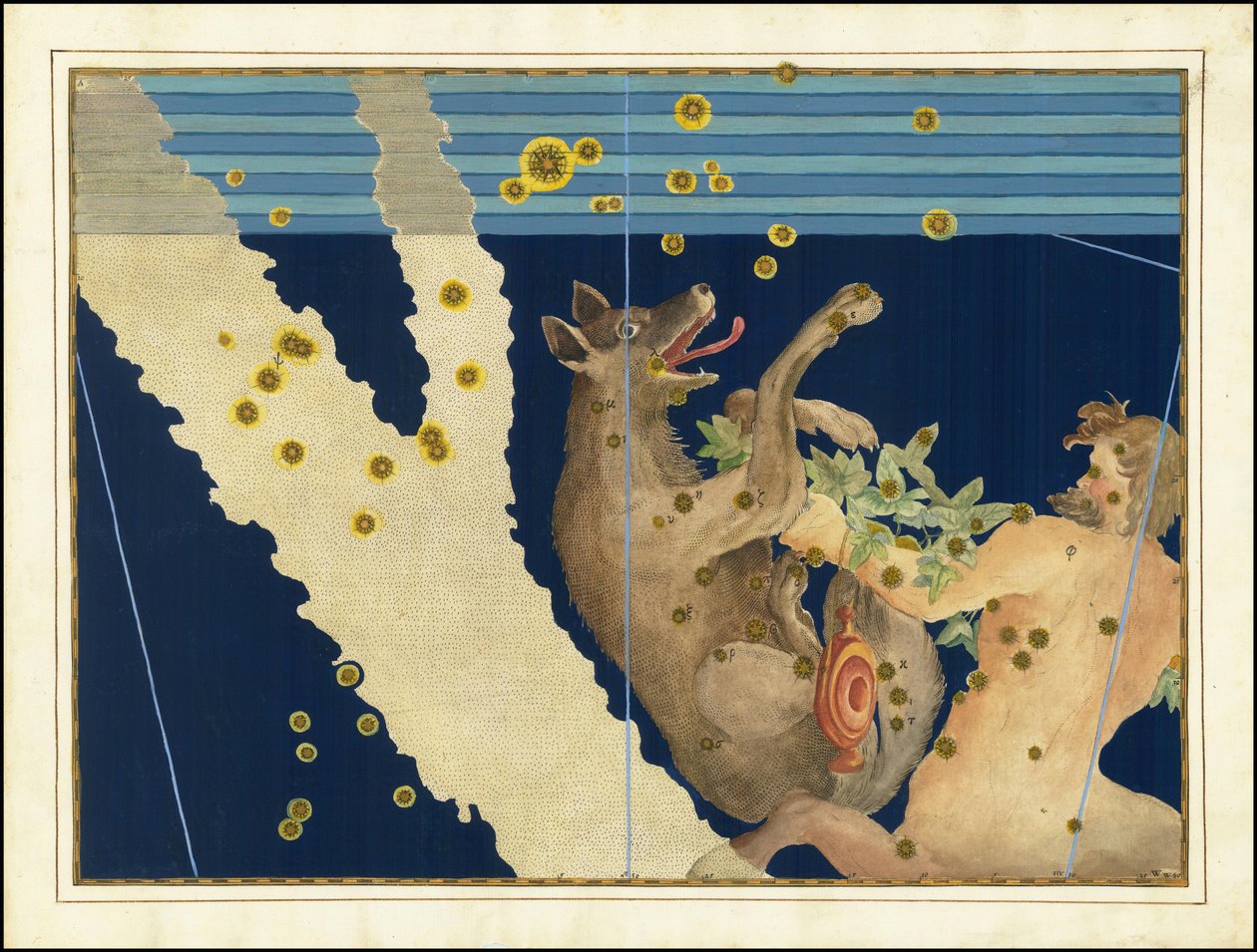 Johann Bayer, Lupus e Centaurus da Johann Bayer