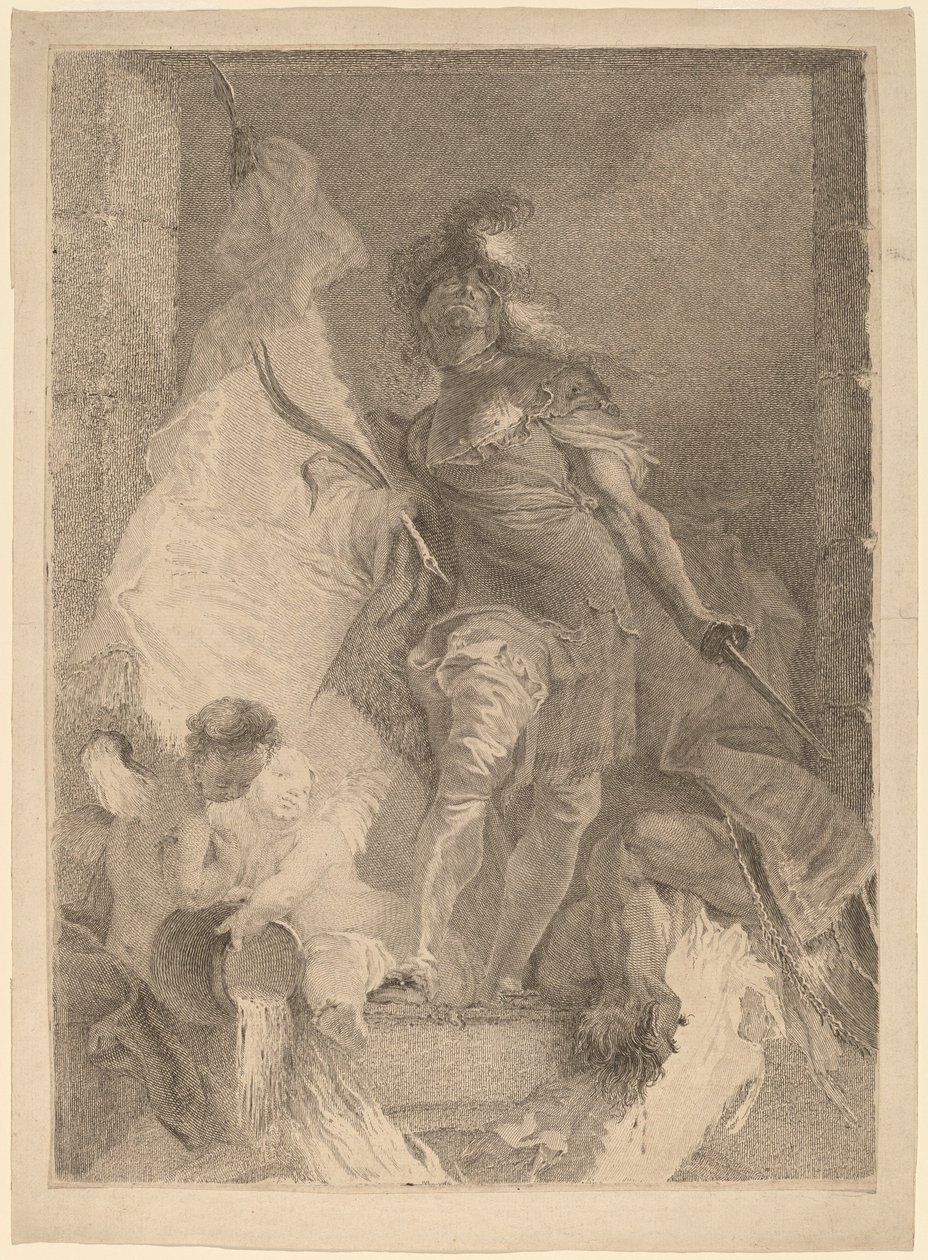 San Floriano da Johann Beheim after Franz Anton Maulbertsch