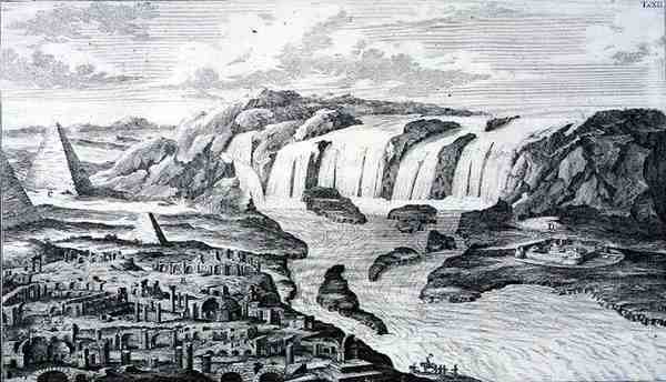 Le Cataratte del Nilo e le Rovine di Tebe, Egitto, da 