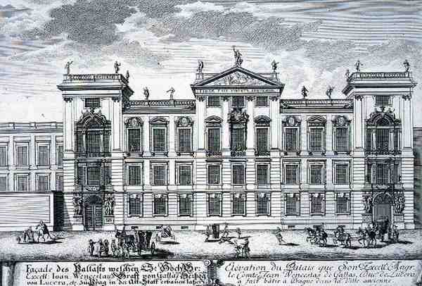 Il Palazzo del Conte Giovanni Venceslao, Praga, da 