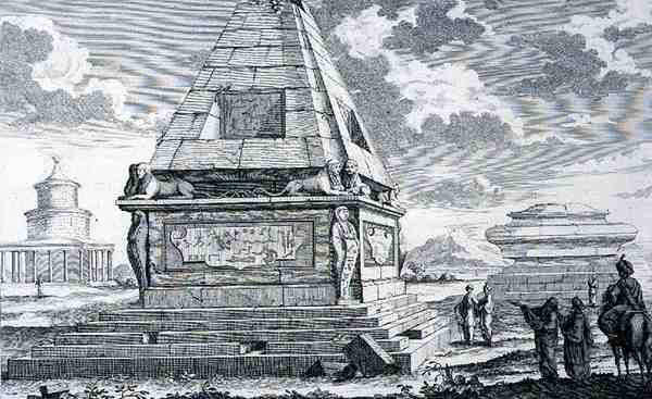 Tombe vicino al Cairo, Egitto, da 