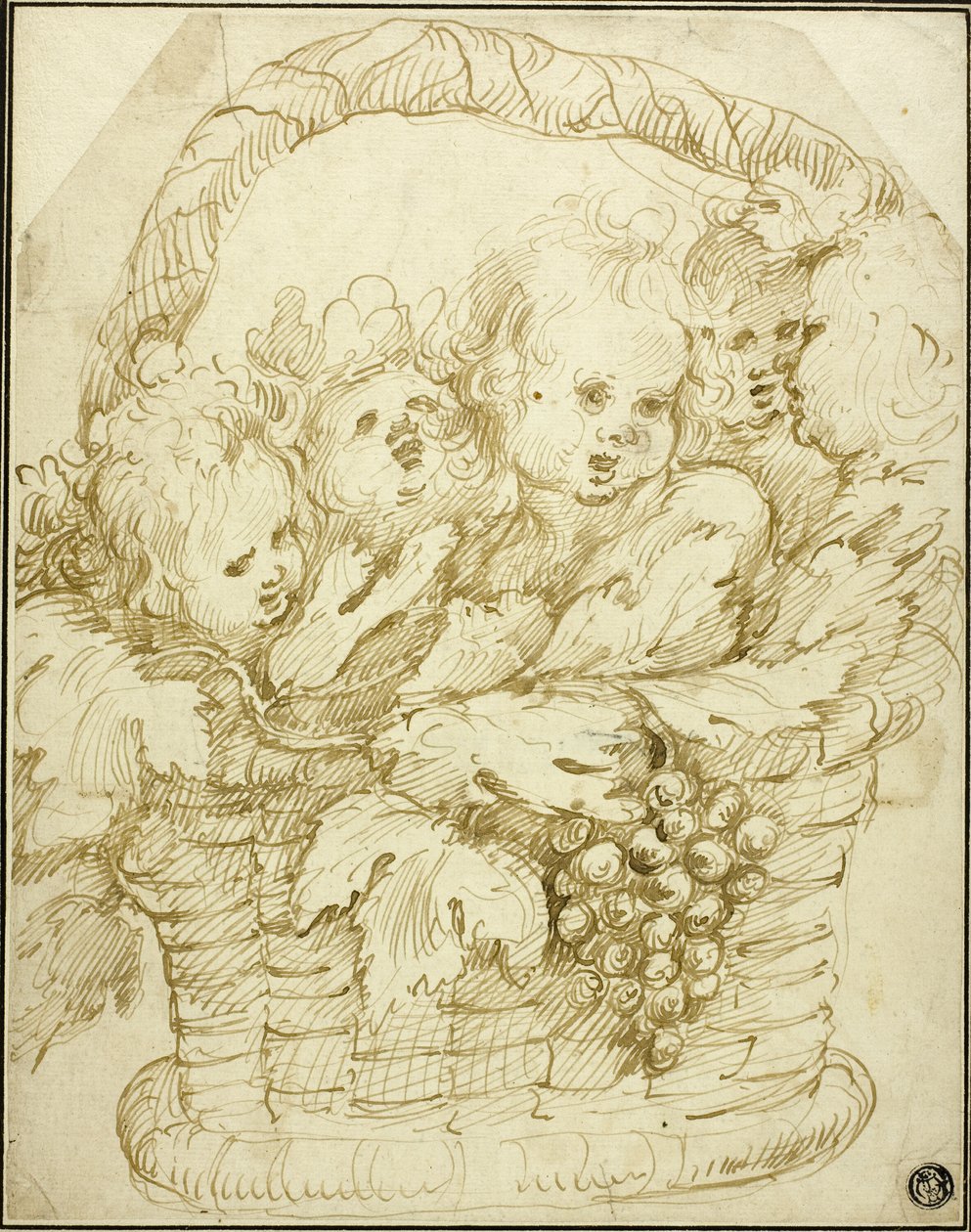 Cestino di Cupidi da Johann Boeckhorst