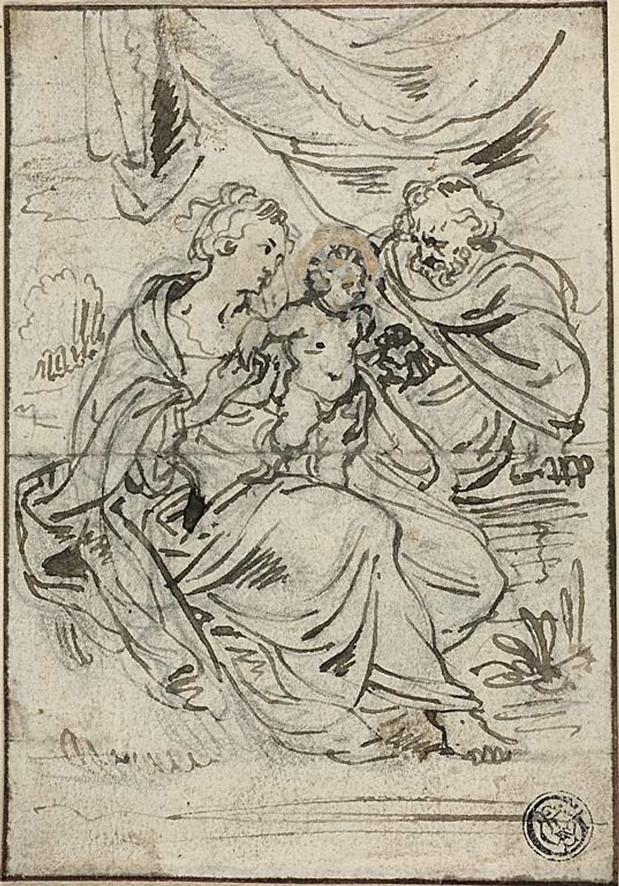 Sacra Famiglia da Johann Boeckhorst