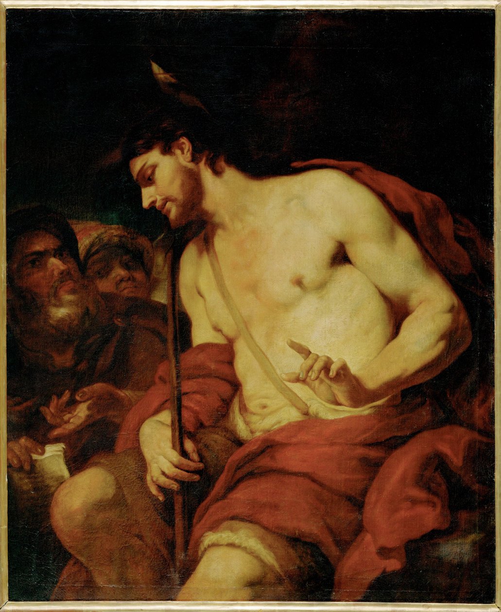 San Giovanni Battista (dipinto su tela) da Johann Carl (1632-98) Loth