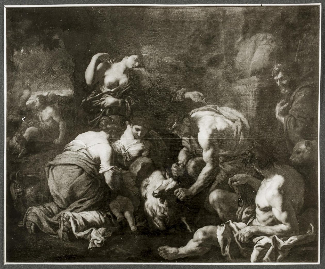 Giove Allattato dalla Capra Amaltea da Johann Carl Loth