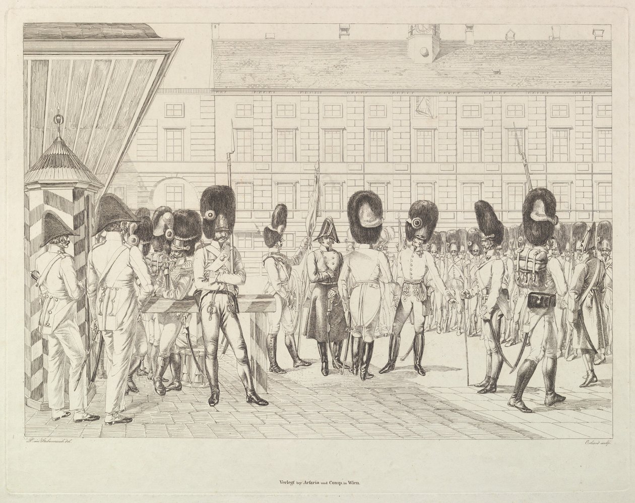 Granatieri austriaci da Johann Christian Erhard