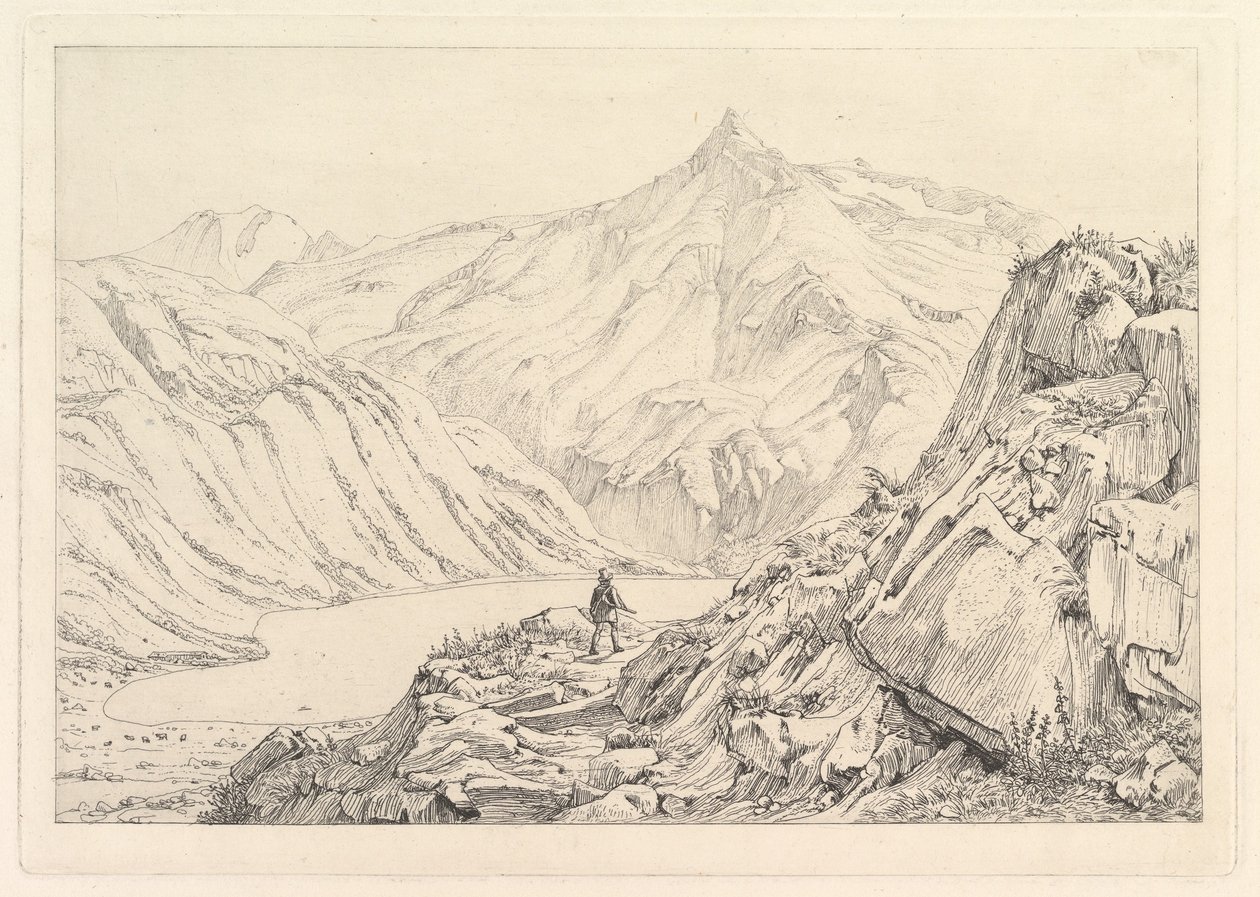 Lago Bockhart, inizio XIX secolo da Johann Christian Erhard