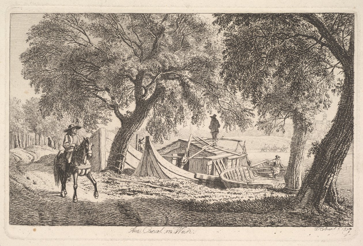 Sul canale a Vienna da Johann Christian Erhard