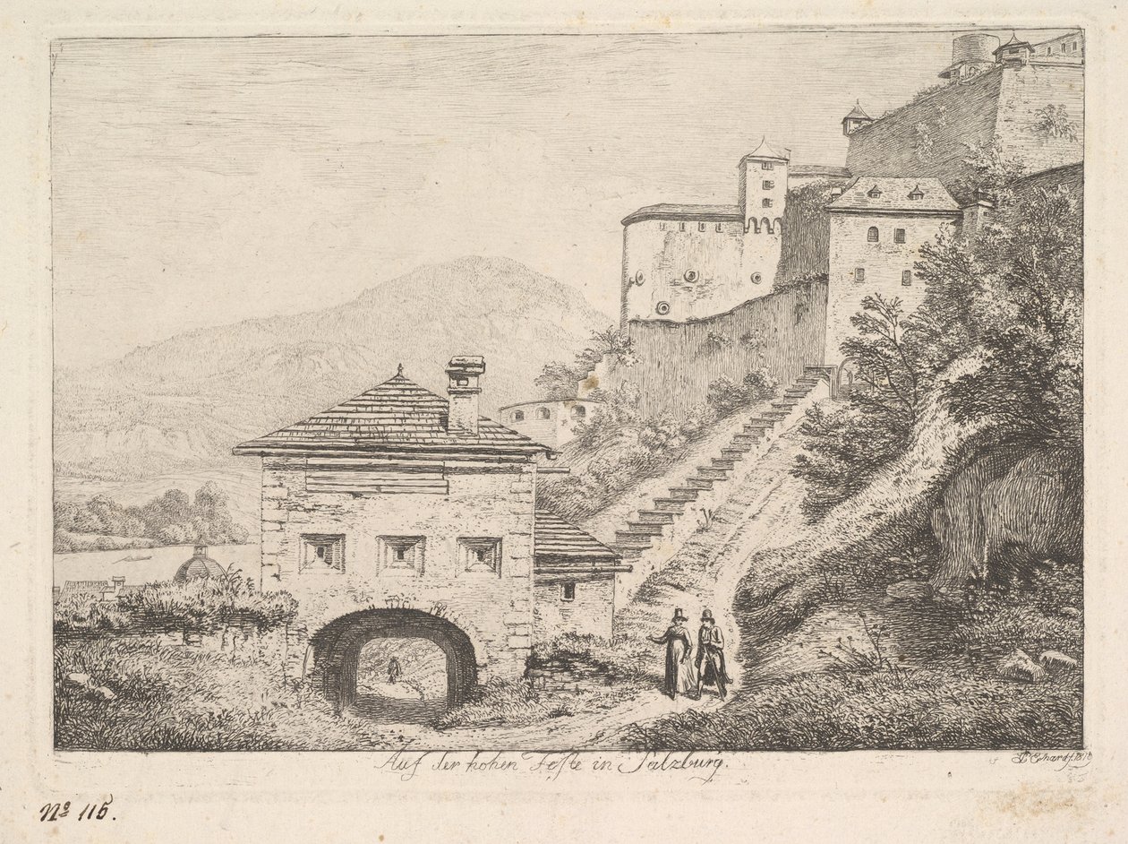 La grande festa a Salisburgo da Johann Christian Erhard