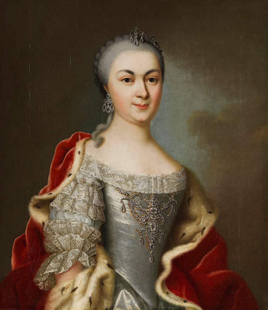 Ritratto della Principessa Maria Luisa Albertina di Assia-Darmstadt da Johann Christian Fiedler
