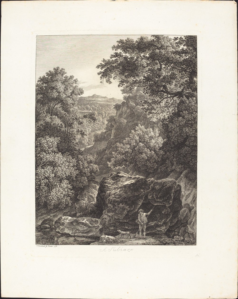 A Subiaco da Johann Christian Reinhart