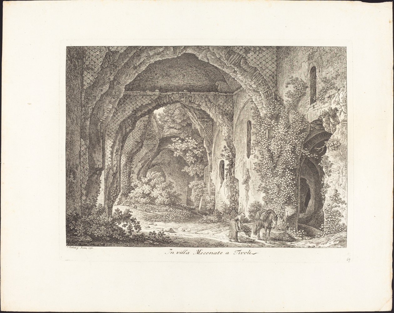In Villa Mecenate da Johann Christian Reinhart