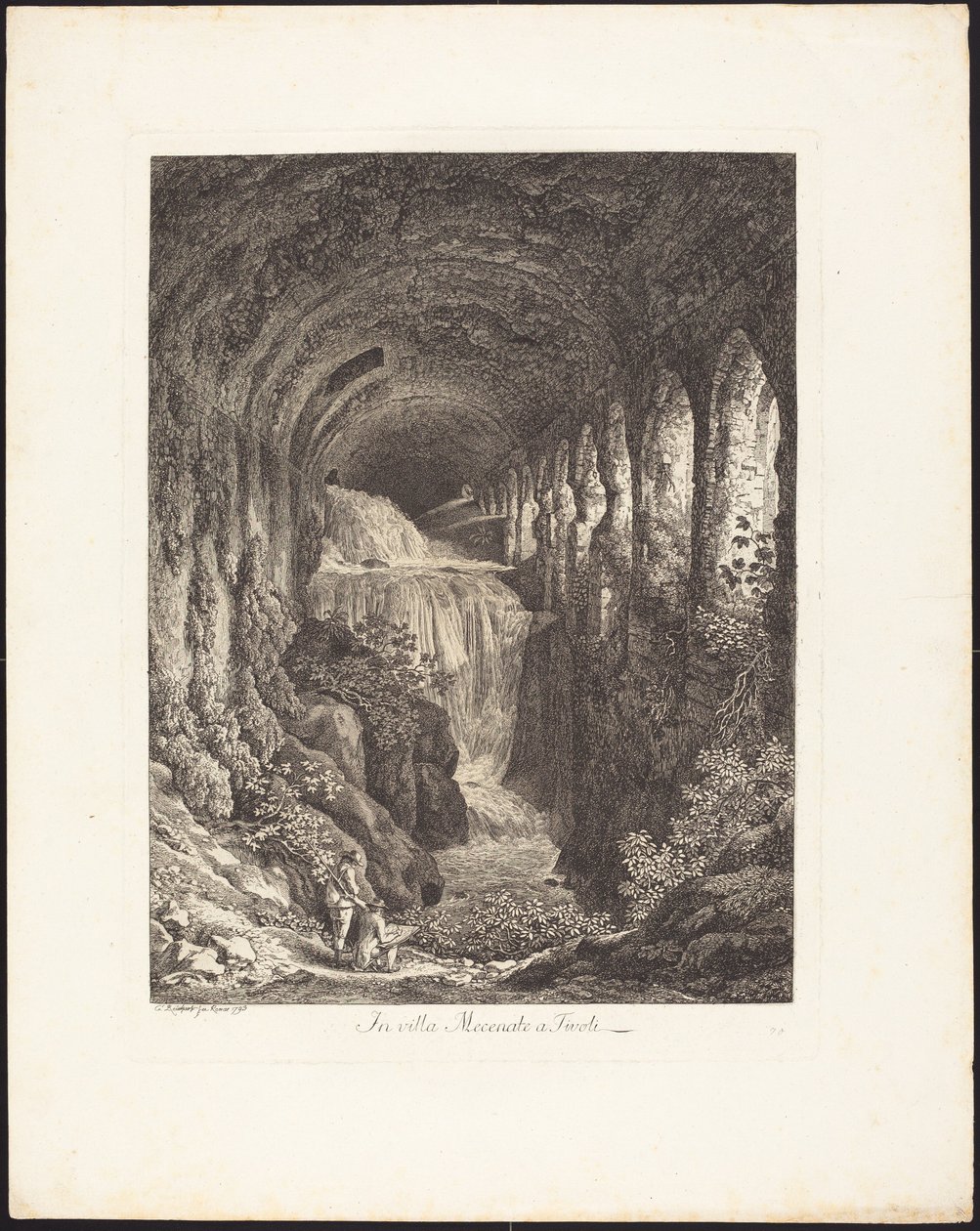 In Villa Mecenate da Johann Christian Reinhart