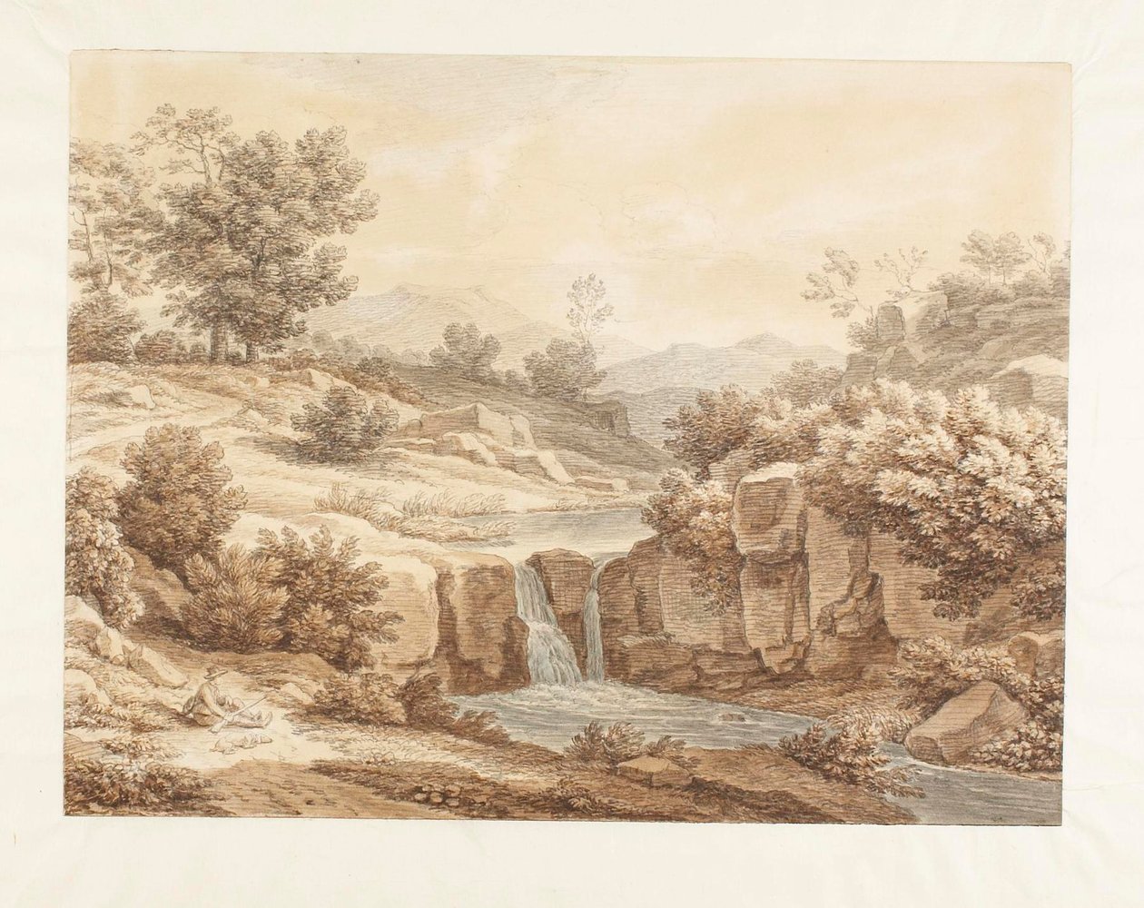 Paesaggio da Johann Christian Reinhart