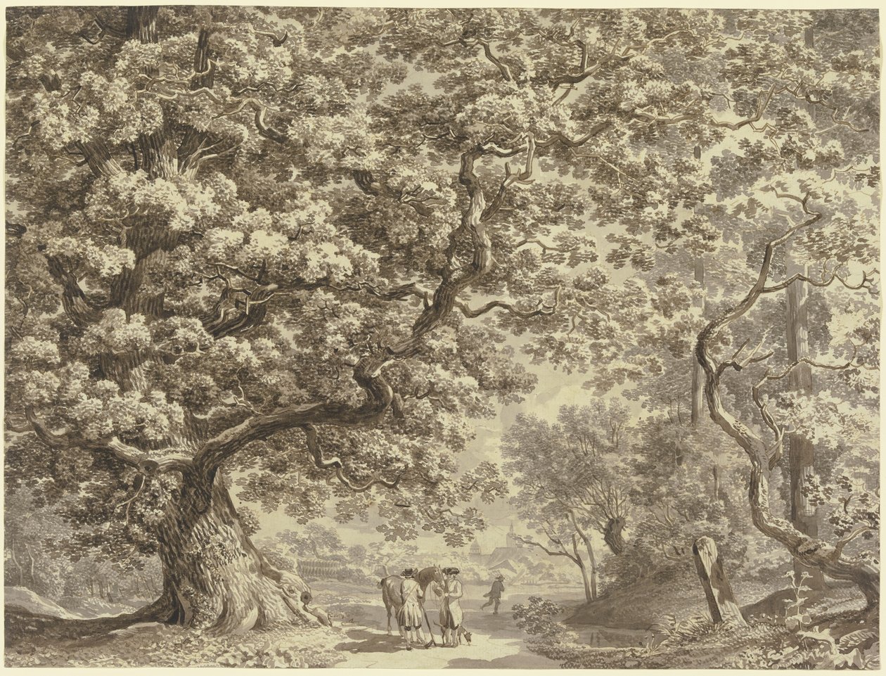 Paesaggio da Johann Christian Reinhart