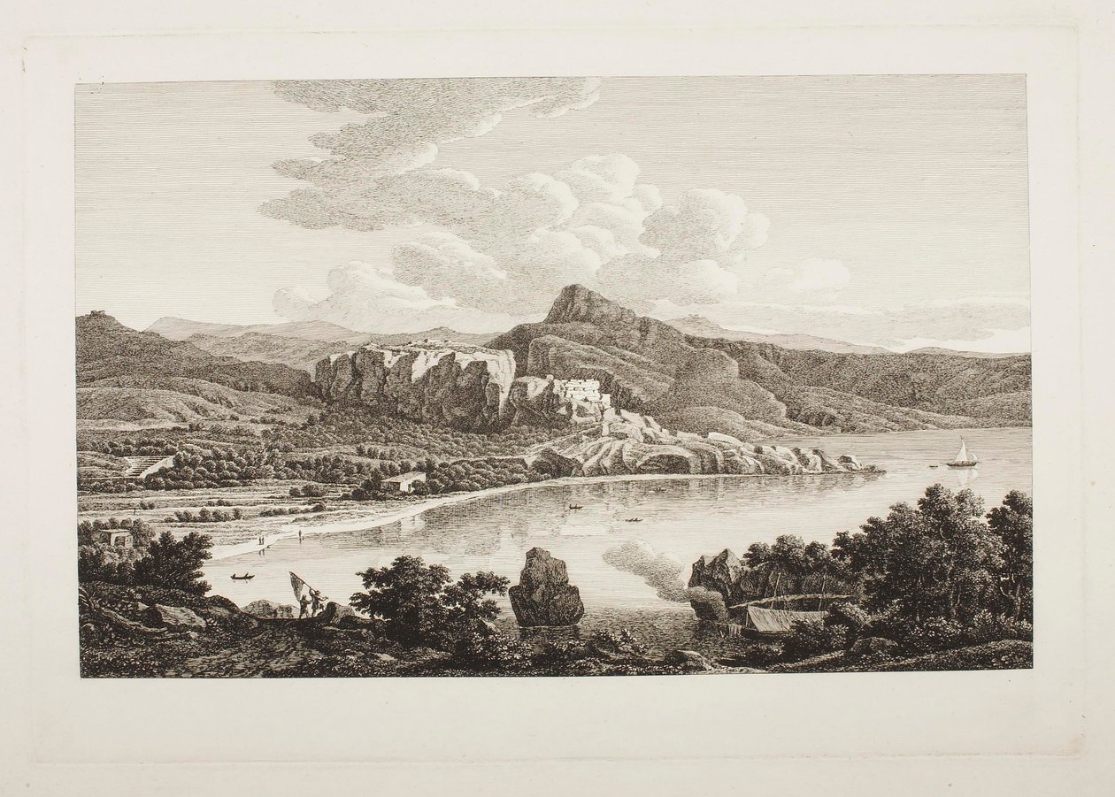 Veduta delle rovine di Karthaea sull