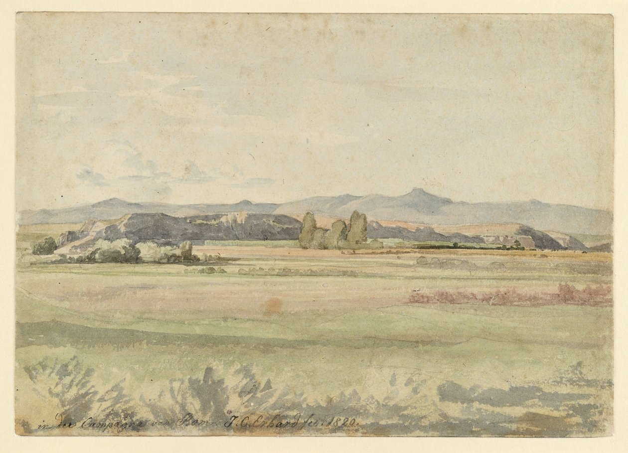 Paesaggio nella Campagna da Johann Christoph Erhard