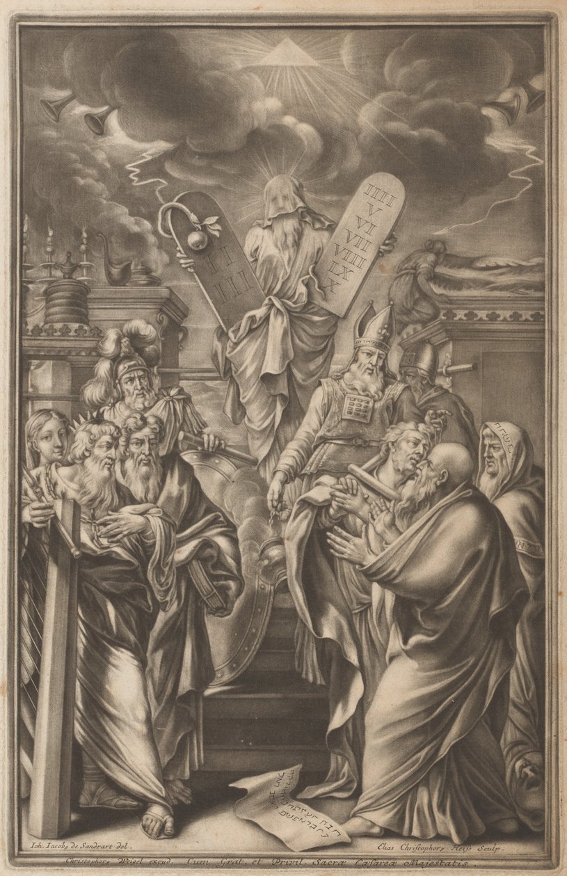 Biblia Ectypa (Bibbia Illustrata) da Johann Christoph Weigel