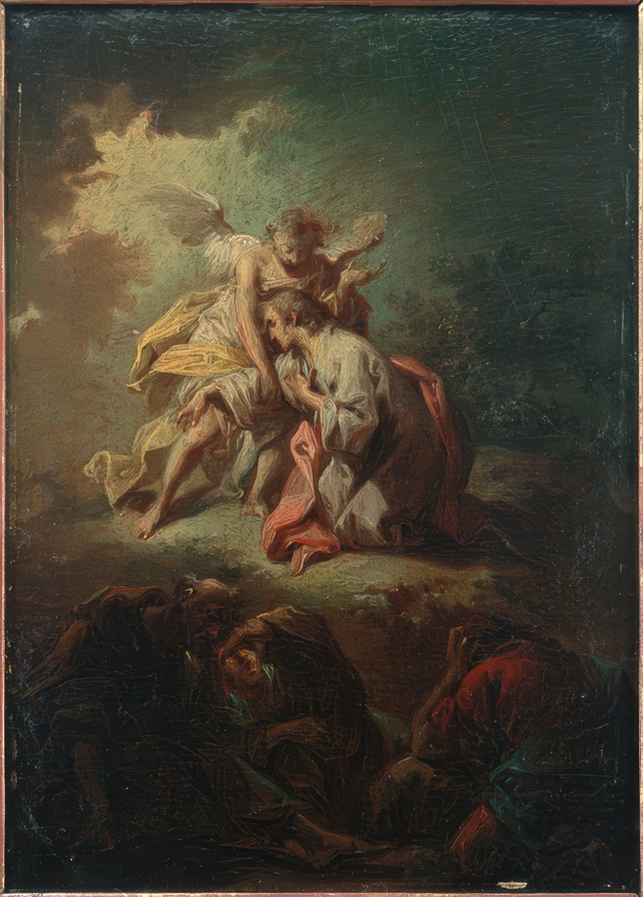 Cristo sul Monte degli Ulivi da Johann Conrad Seekatz