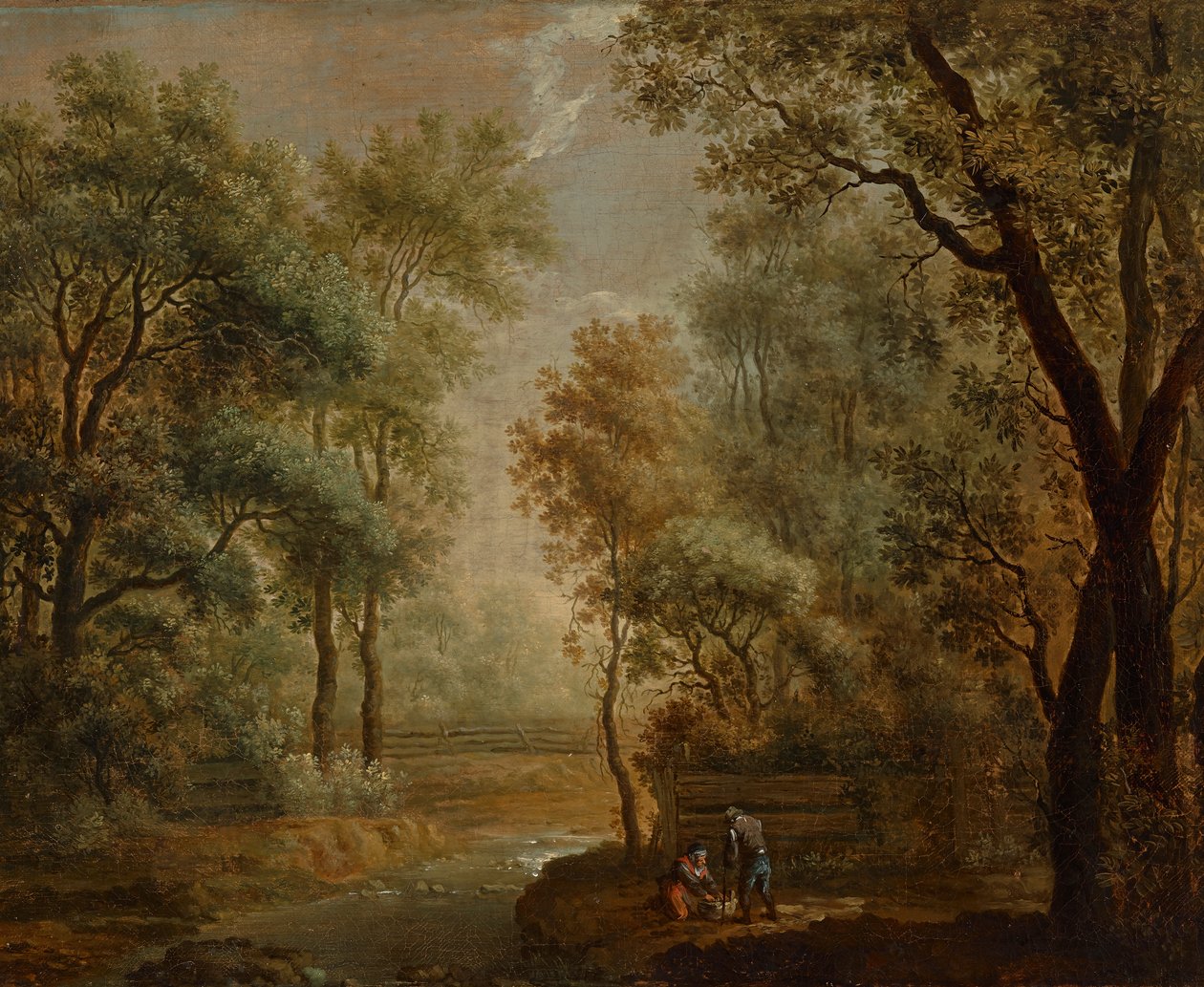 Paesaggio con alberi da Johann Evangelist Dorfmeister