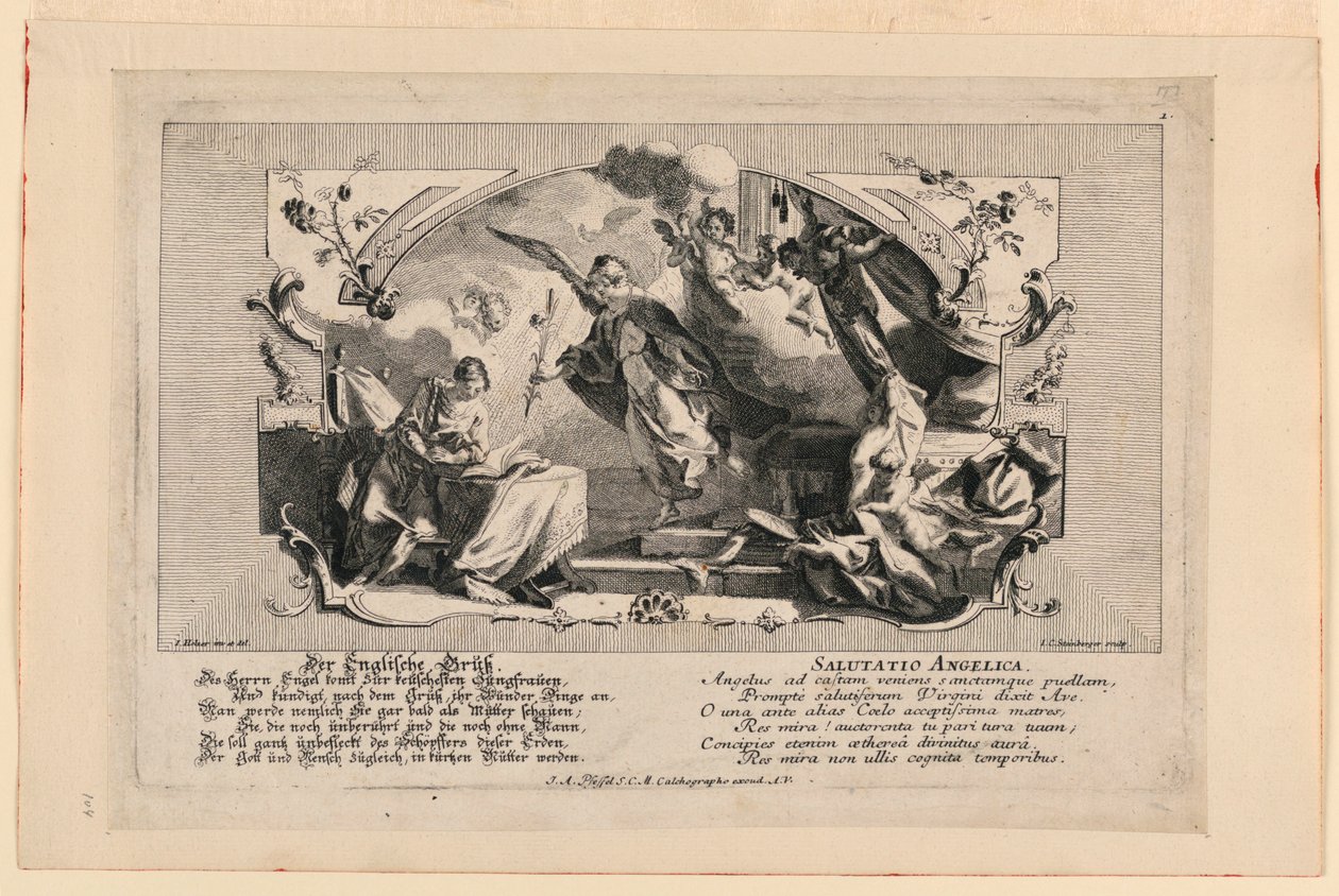 Salutatio Angelica da Johann Evangelist Holzer