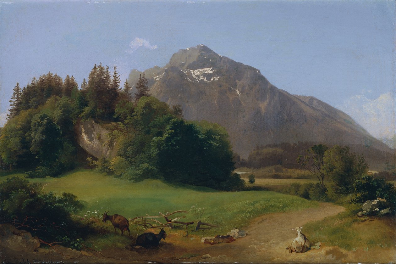 Vicino a Salisburgo da Johann Fischbach