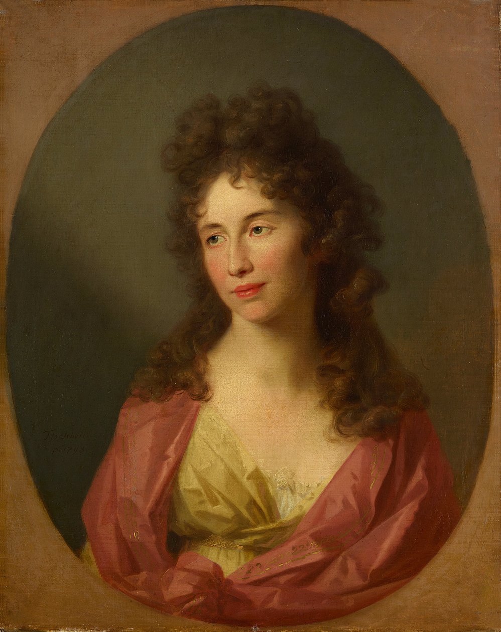 Ritratto di Konradine Hufeland, nata Wiedemann da Johann Friedrich August Tischbein