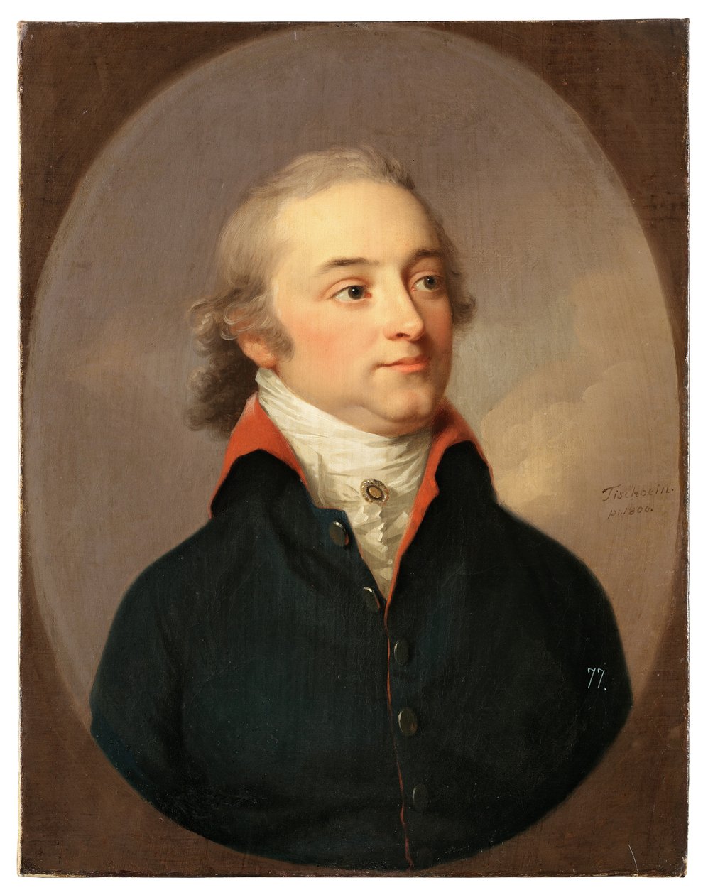 Ritratto di Friedrich Karl Ludwig, Duca di Schleswig-Holstein-Sonderburg-Beck 1757-1816, 1800 da Johann Friedrich August Tischbein