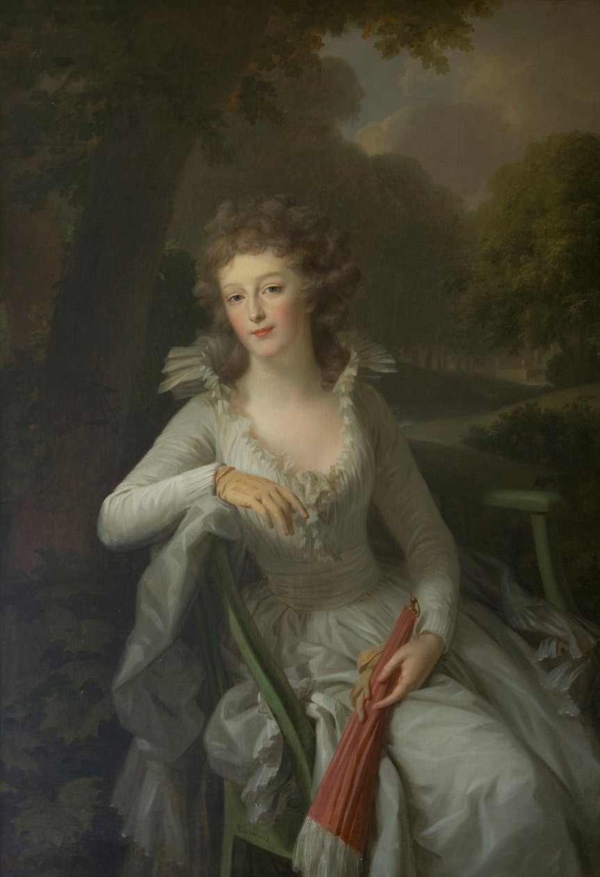 Ritratto di Jacoba Margaretha Maria Boreel ( -1816) da Johann Friedrich August Tischbein