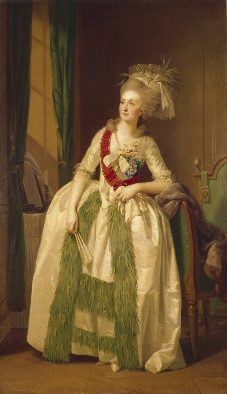 Ritratto della principessa Natalya Vladimirovna Saltykova, 1780 da Johann Friedrich August Tischbein