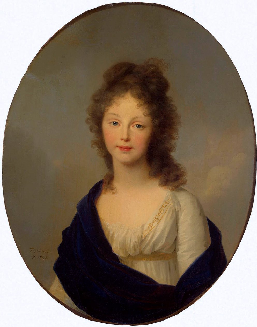 Ritratto della Regina Luisa di Prussia, 1776-1810, 1798 da Johann Friedrich August Tischbein