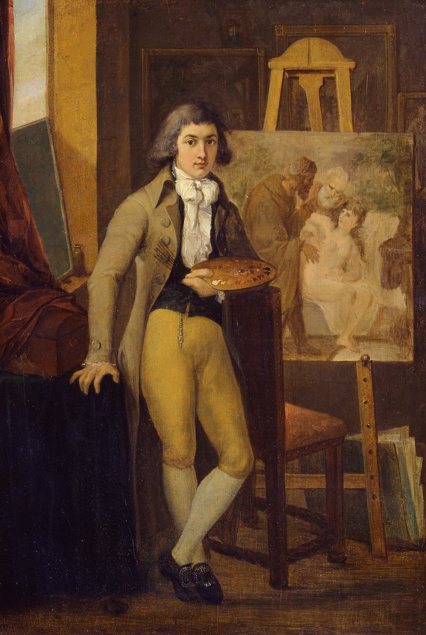 Autoritratto da Johann Friedrich August Tischbein