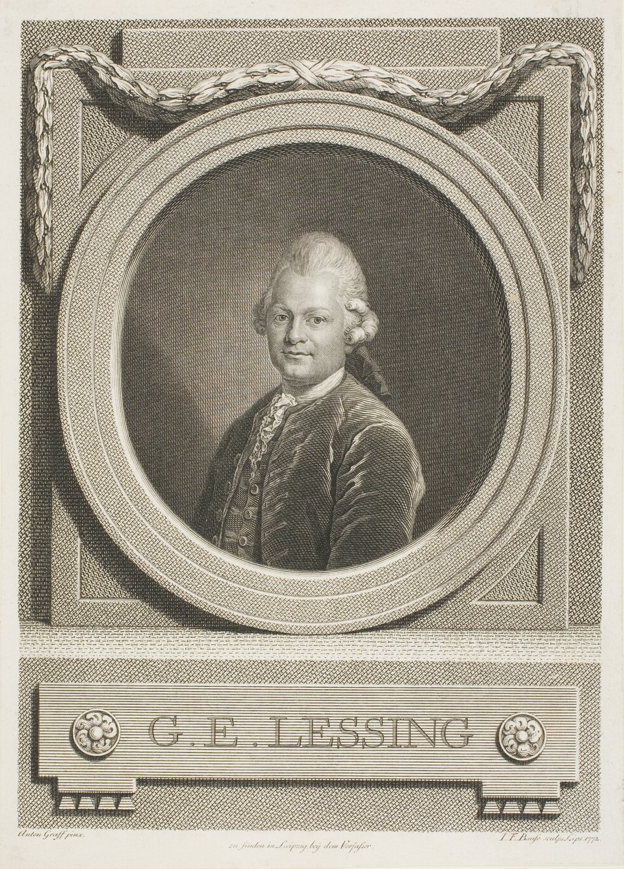 G.E. Lessing da Johann Friedrich Bause