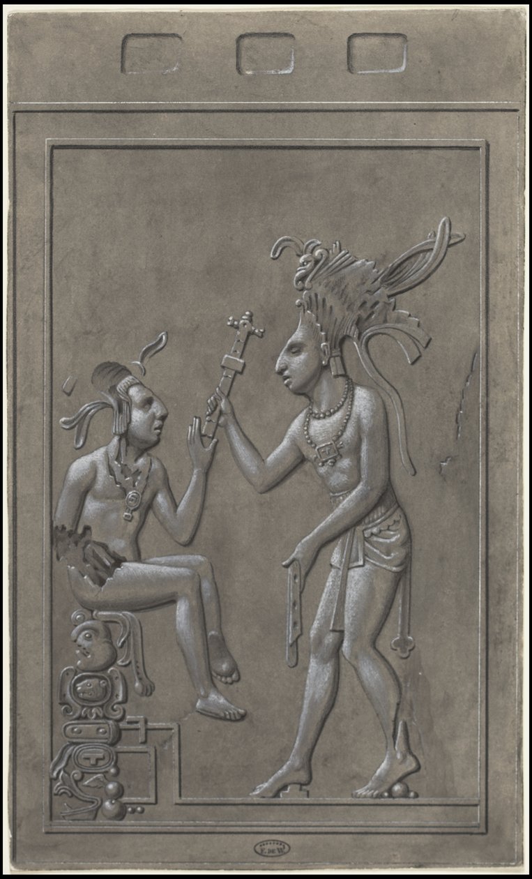 Una collezione di opere originali di Waldeck del Mesoamerica, Scatola 2 di 22 da Johann Friedrich Maximilian von Waldeck