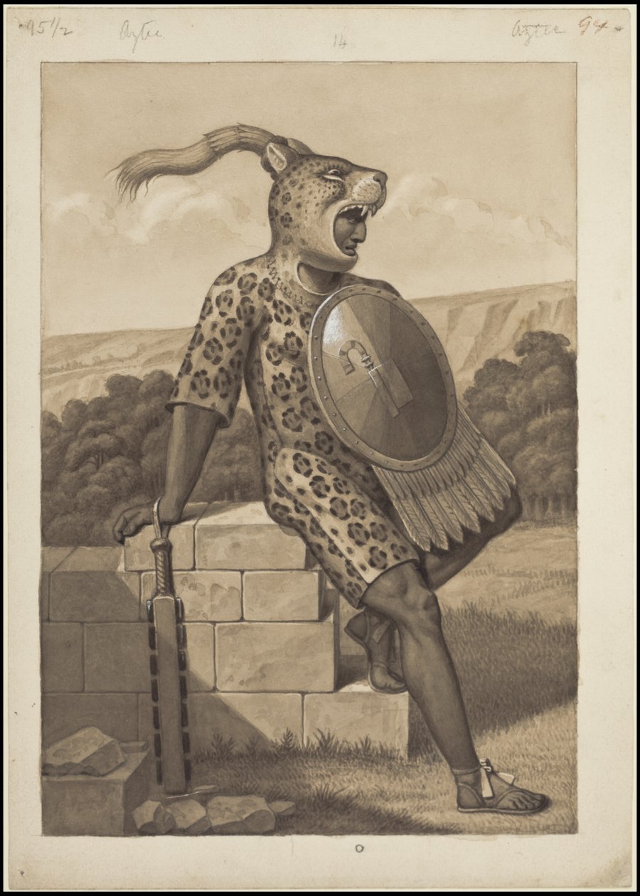 Una collezione di opere originali di Waldeck del Mesoamerica, Scatola 3 di 22 da Johann Friedrich Maximilian von Waldeck