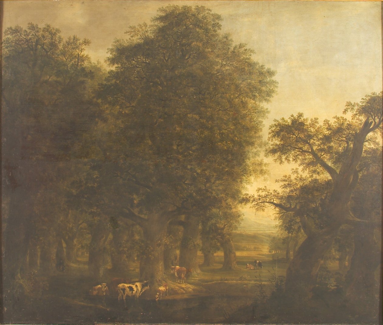 Bosco di querce da Johann Friedrich Weitsch