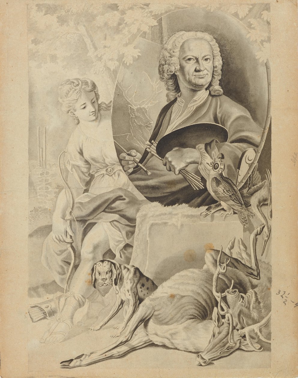Frontispiz da Johann Georg Bergmuller