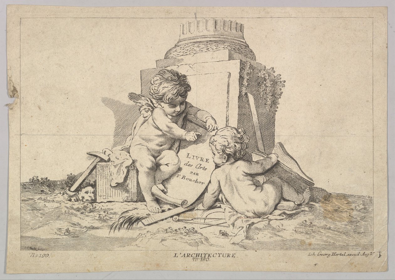 Architettura, XVIII secolo da Johann Georg Hertel