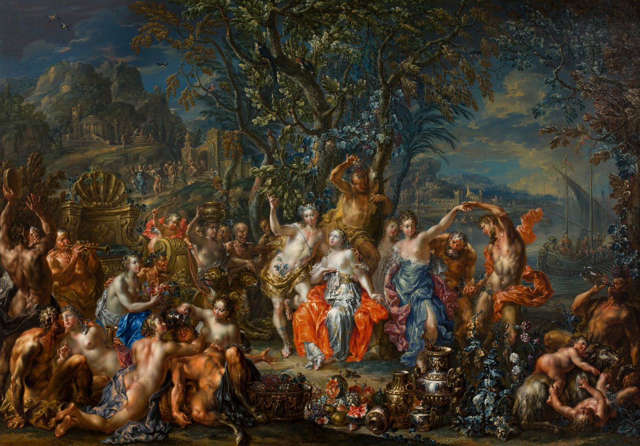 Bacco e Arianna da Johann Georg Platzer