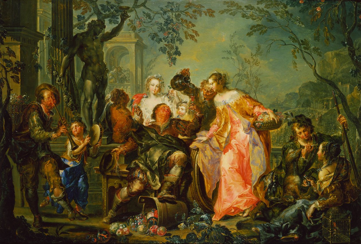 I piaceri delle stagioni: Autunno da Johann Georg Platzer