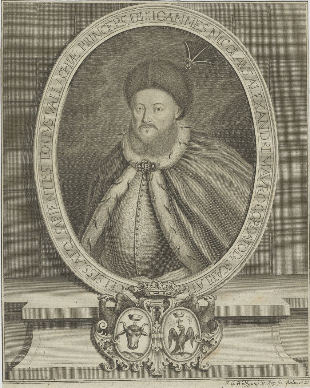 Nicolaos Mavrocordatos da Johann Georg Wolfgang