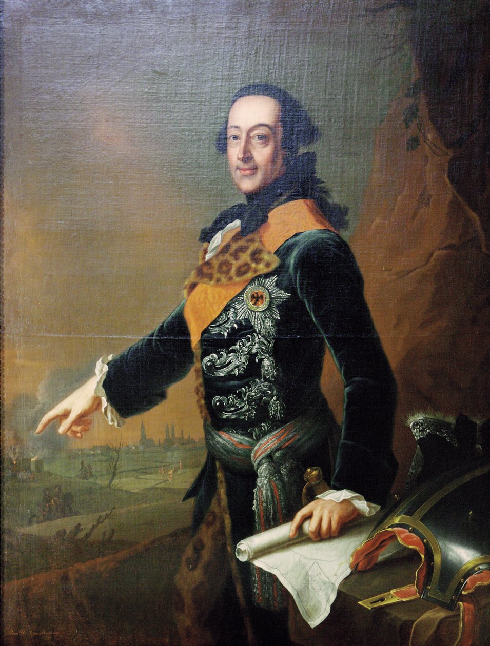 Carlo, principe ereditario di Brunswick-Luneburg, 1759 da Johann Georg Ziesenis